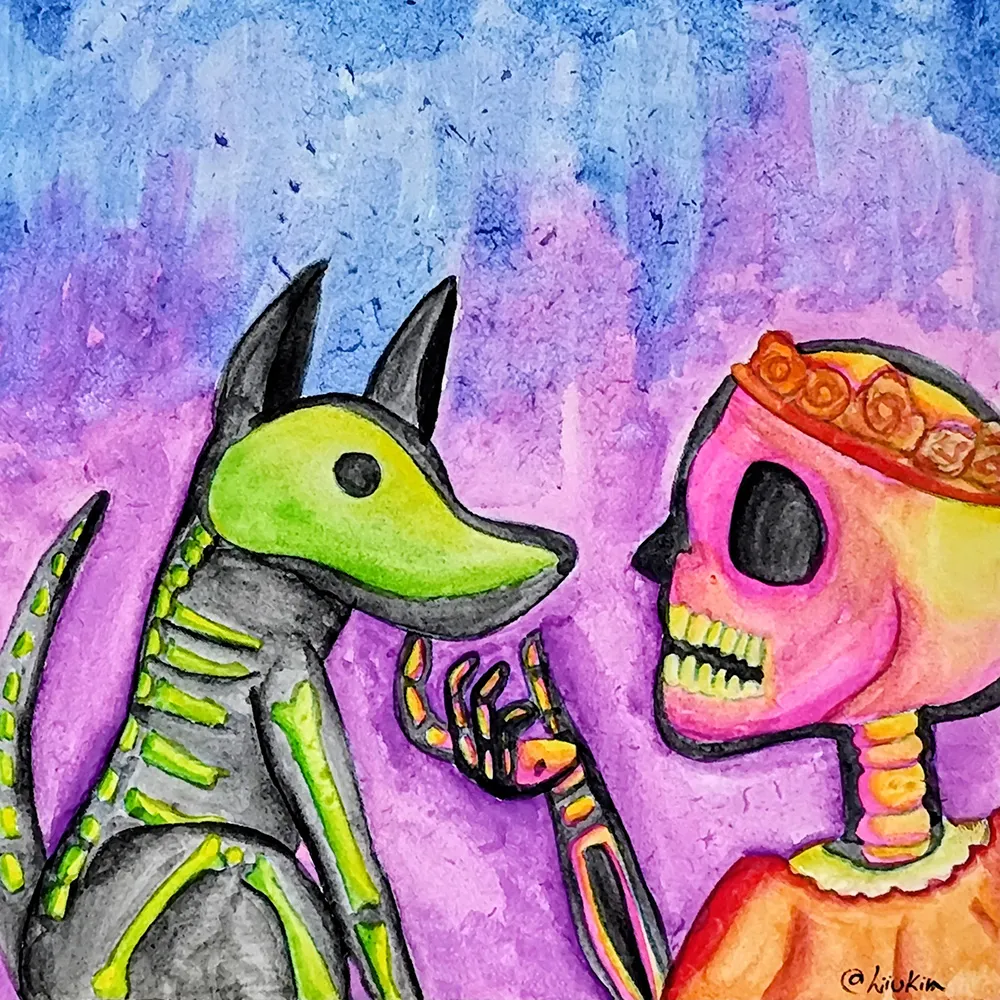 Caricia eterna de Xolotl