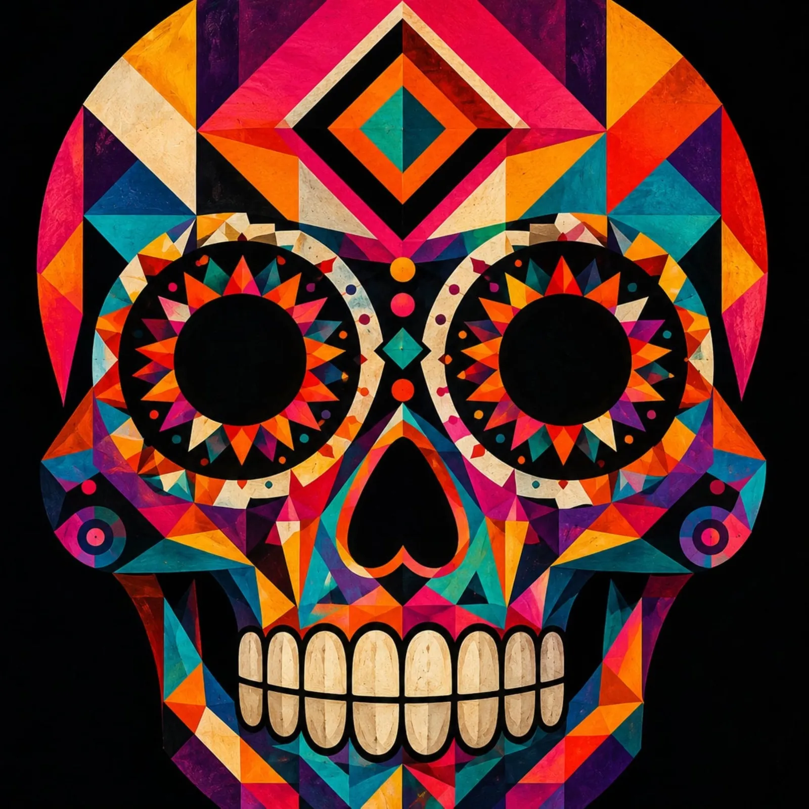 Geometric Calavera